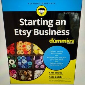 Starting an Etsy Business for Dummies Book